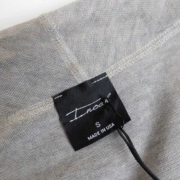 Inoah Cardigan Duster Longline Graffiti Printed Small Open Front Art To Wear - Picture 4 of 11